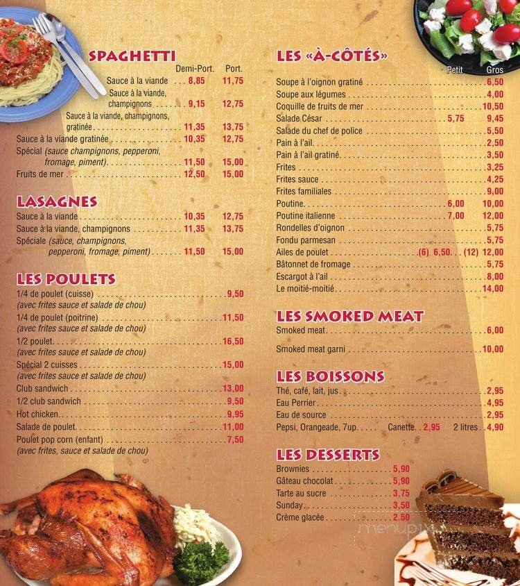 Menu page 2