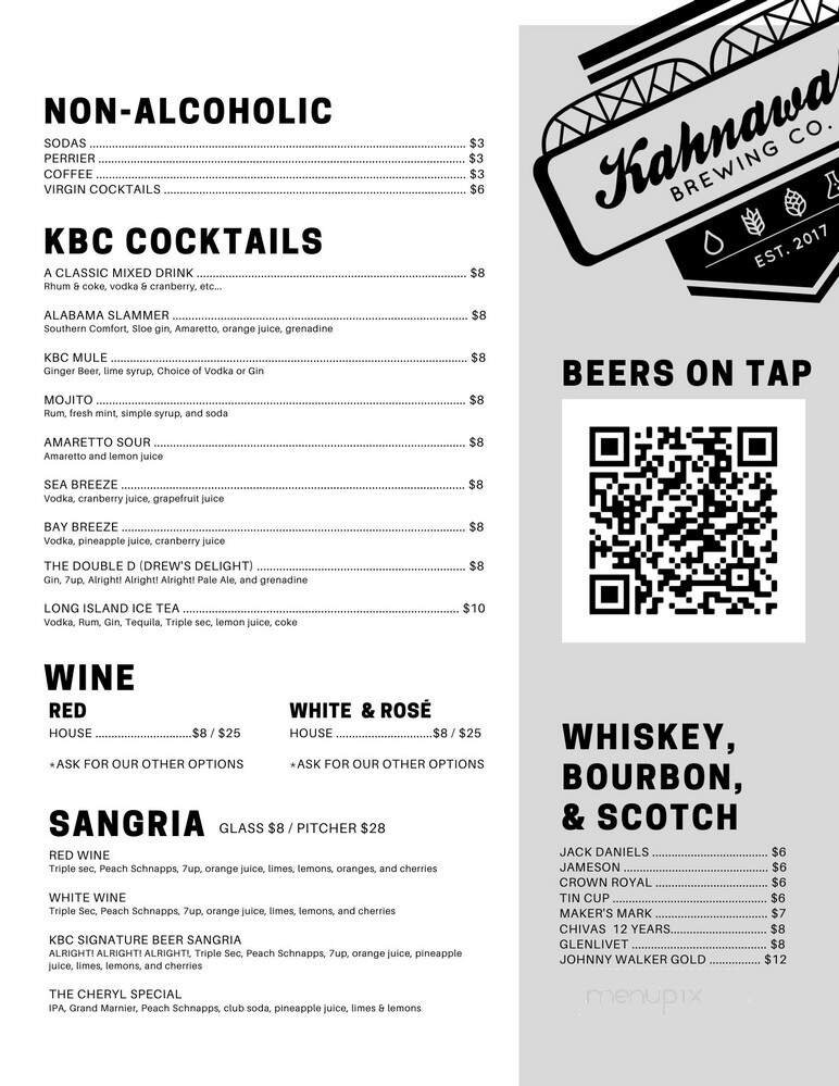 Menu page 2