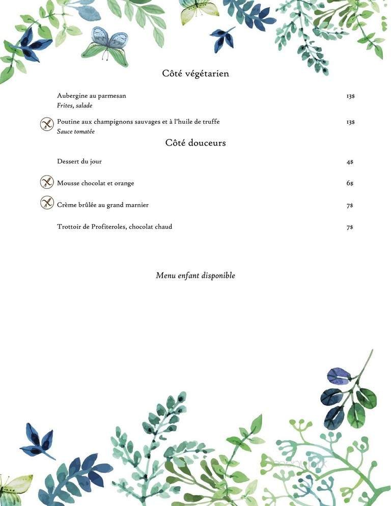 Menu page 2