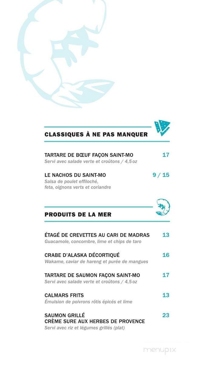 Menu page 2