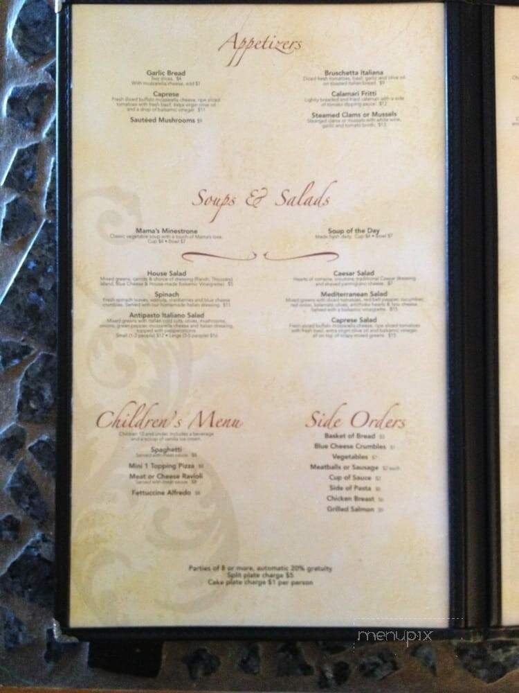 Menu page 5