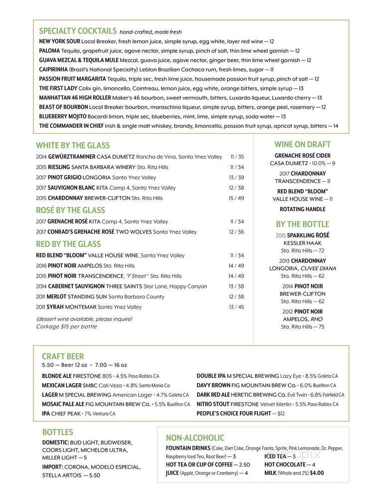 Menu page 4