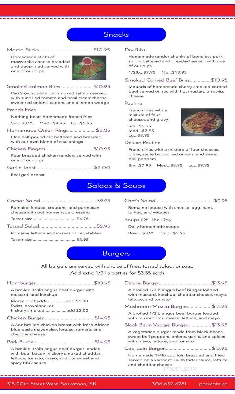 Menu page 2