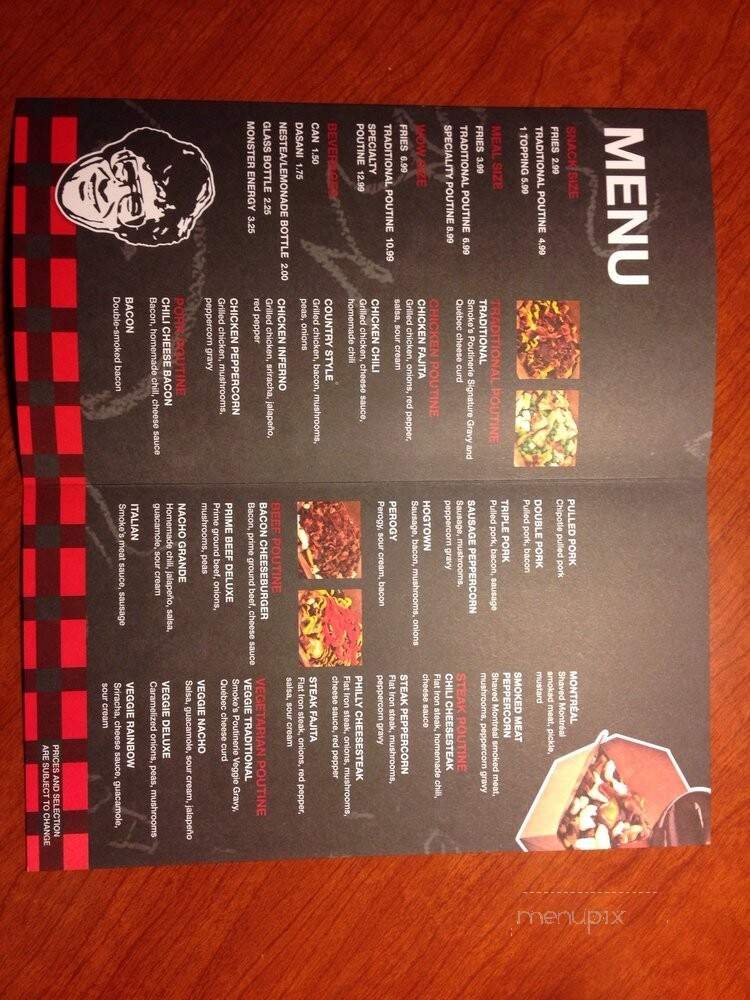 Menu page 1