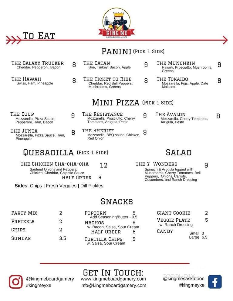 Menu page 2
