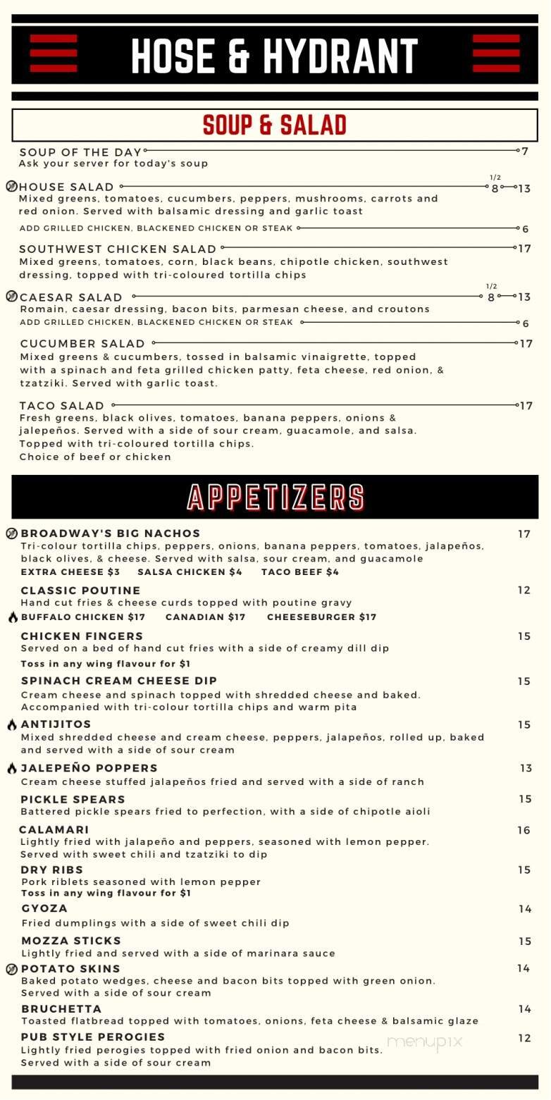 Menu page 2