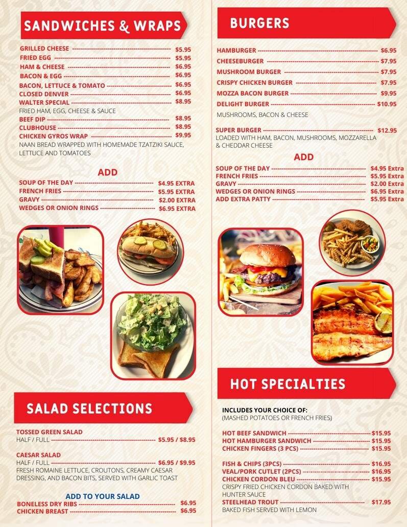 Menu page 2