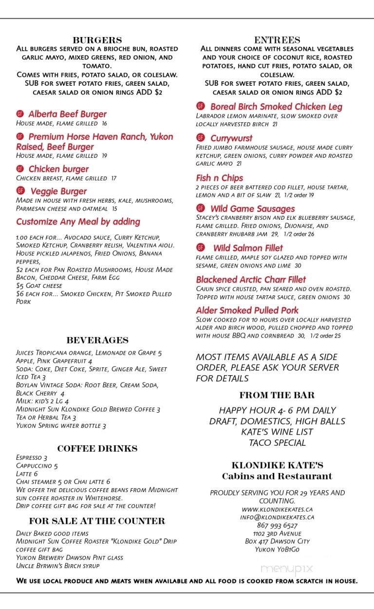 Menu page 2