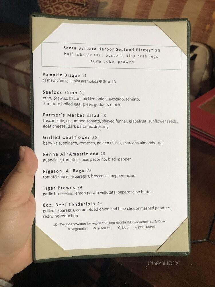 Menu page 2