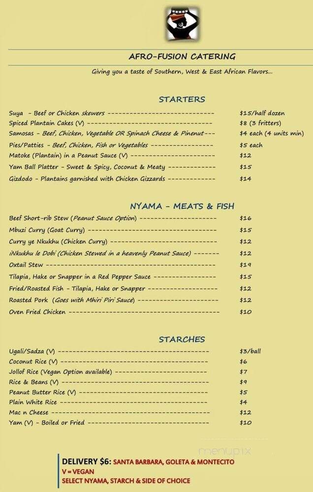 Menu page 3