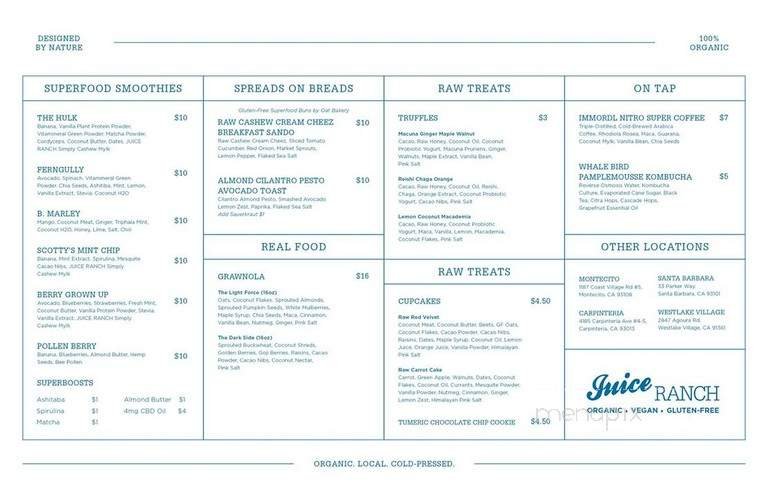 Menu page 2