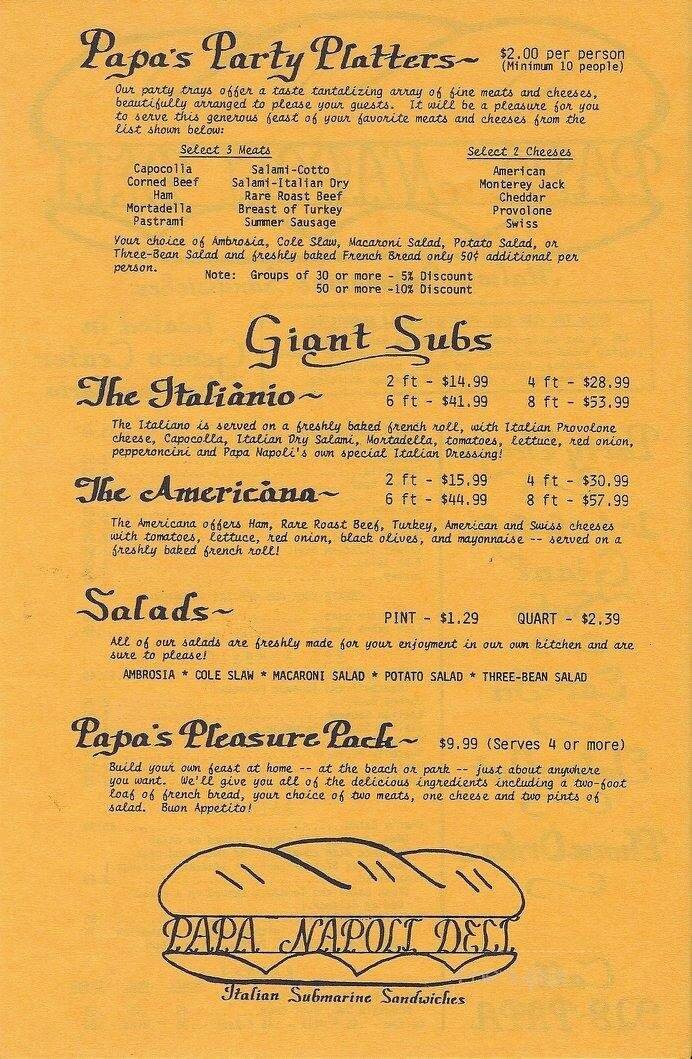 Menu page 4
