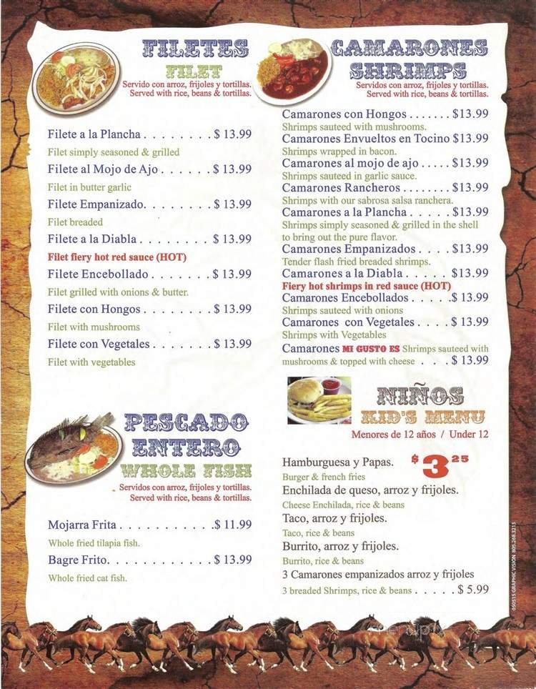 Menu page 5