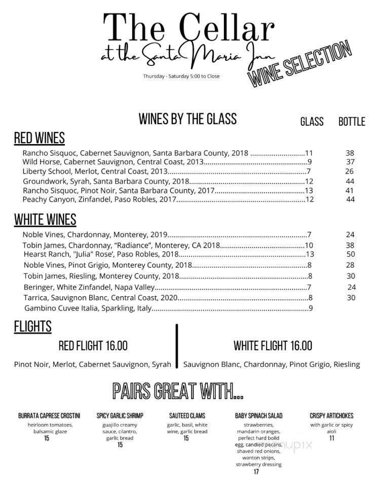 Menu page 4