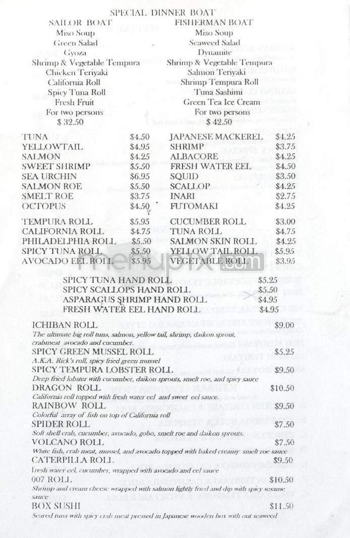 Menu page 4