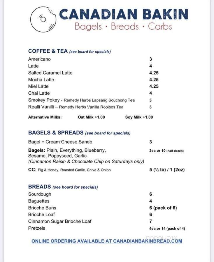 Menu page 4
