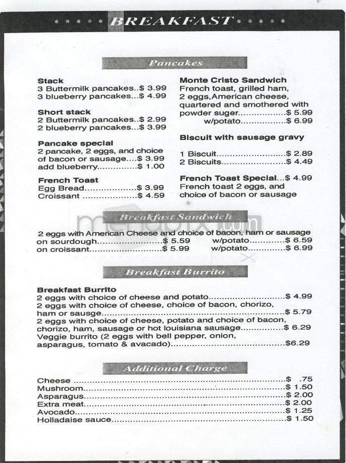 Menu page 2