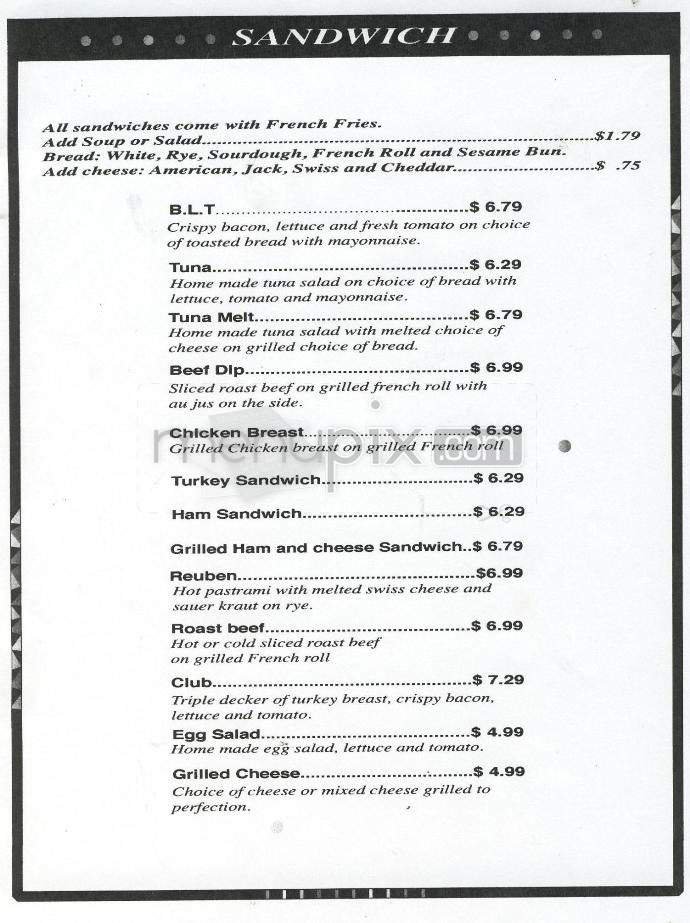 Menu page 5