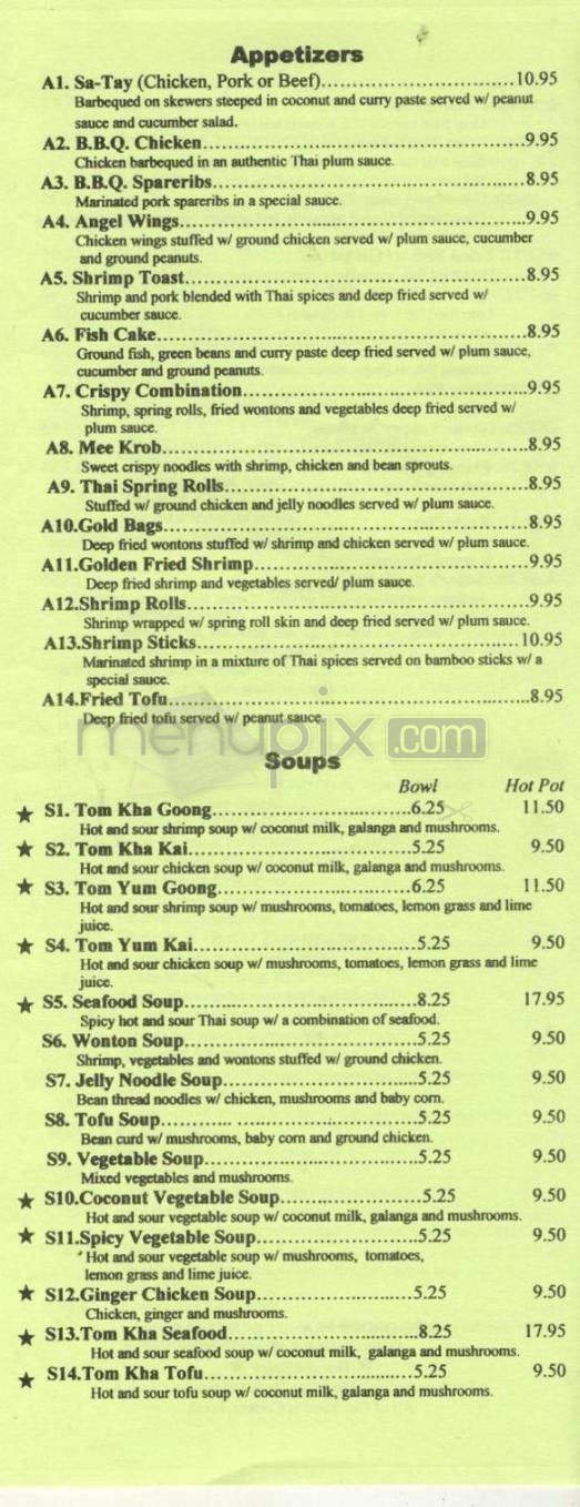 Menu page 3