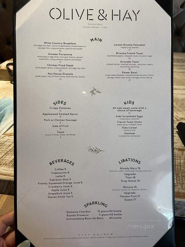 Menu page 2
