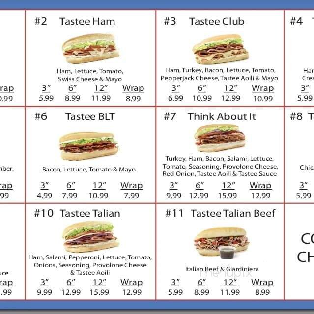Menu page 3