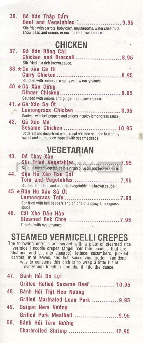 Menu page 4