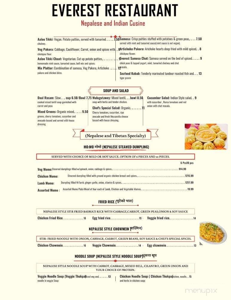 Menu page 3