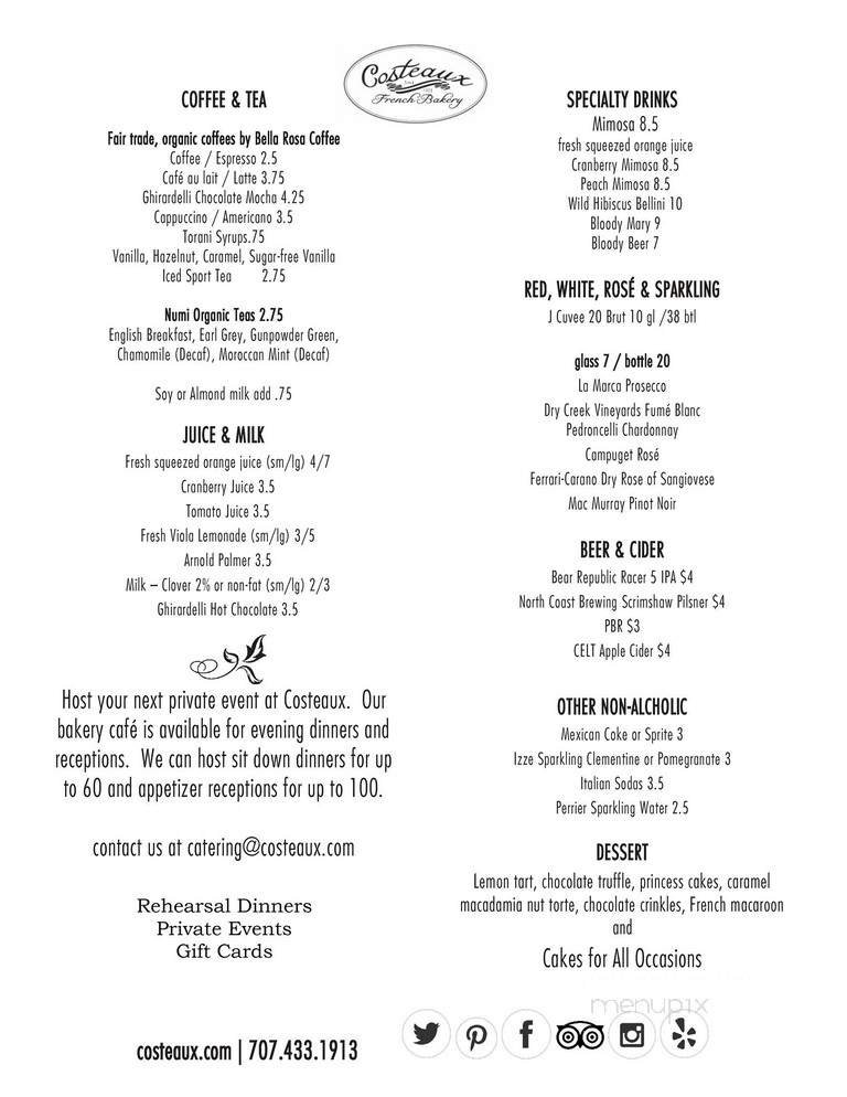 Menu page 2
