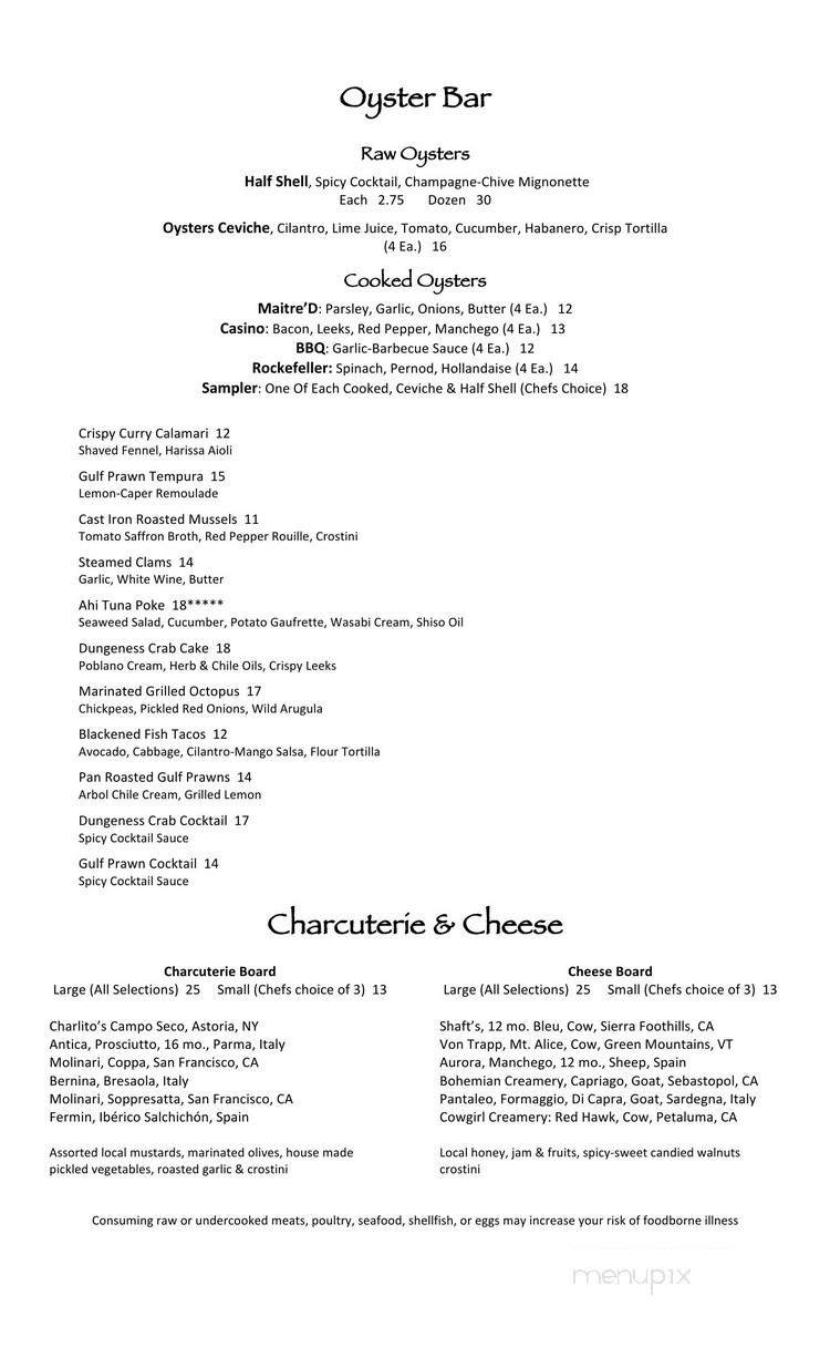 Menu page 1