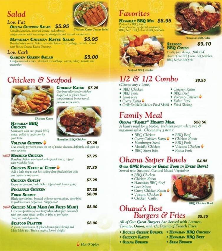 Menu page 3