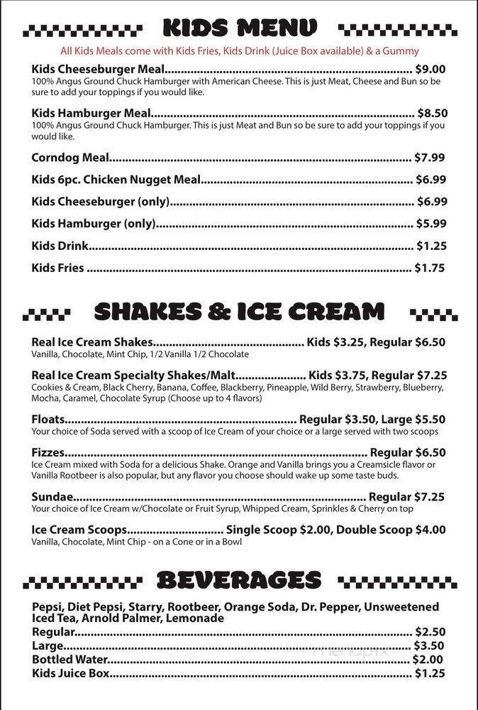 Menu page 1