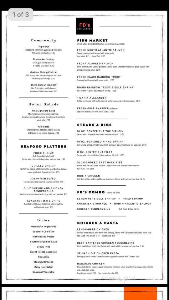 Menu page 2