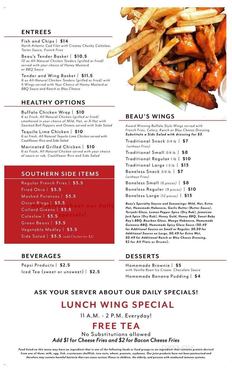 Menu page 2