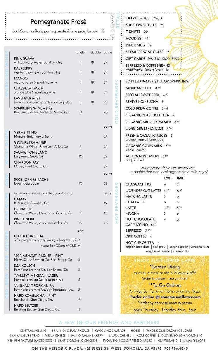Menu page 2