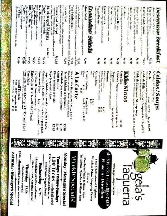 Menu page 2