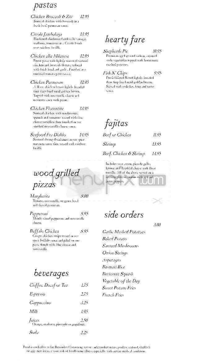 Menu page 3