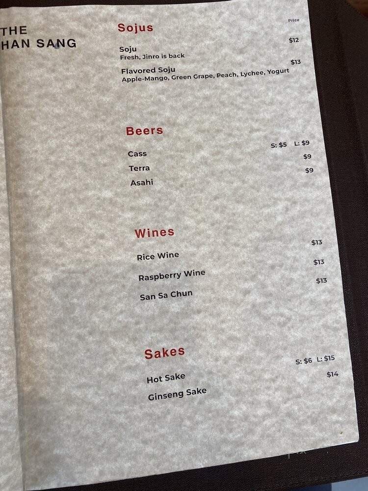 Menu page 6