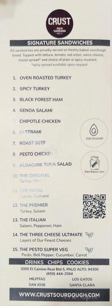 Menu page 2