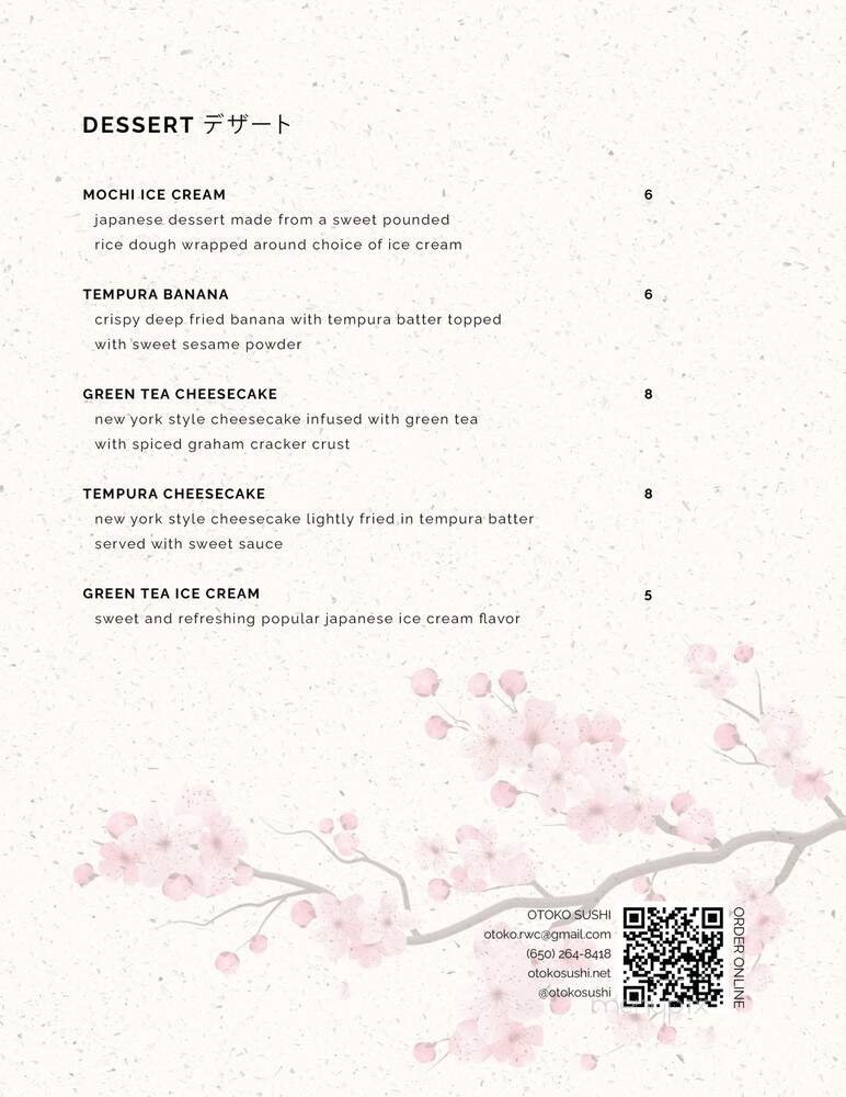 Menu page 2