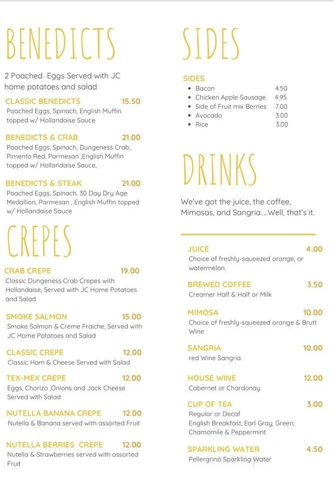 Menu page 2