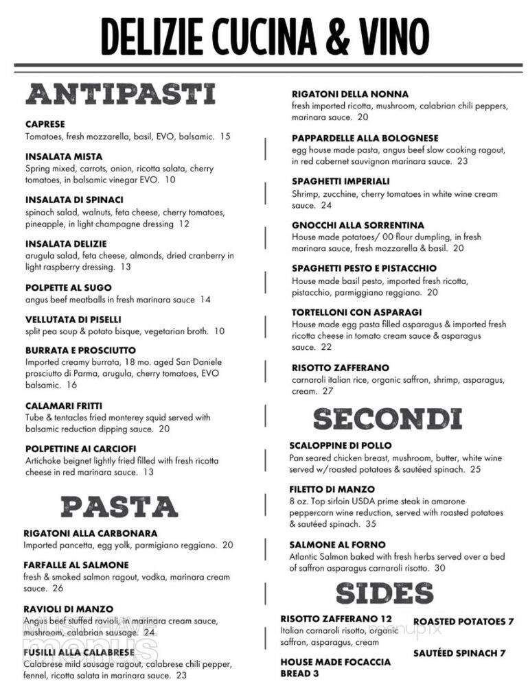 Menu page 2