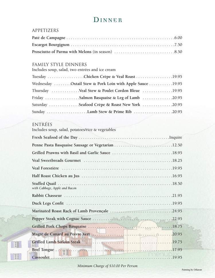 Menu page 2