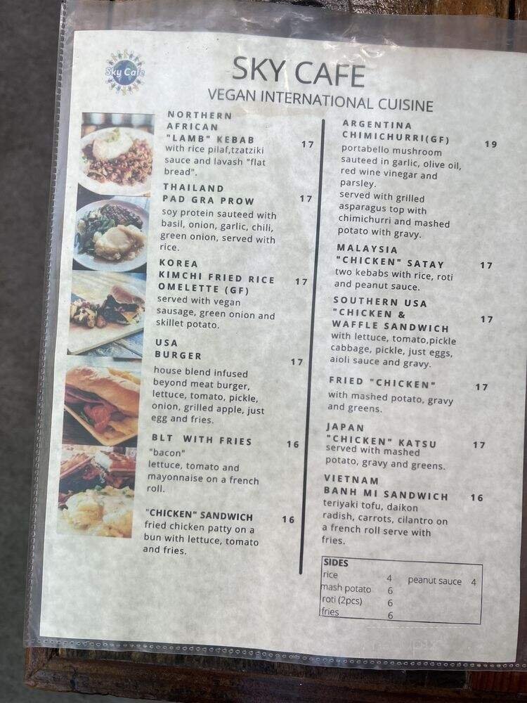 Menu page 2
