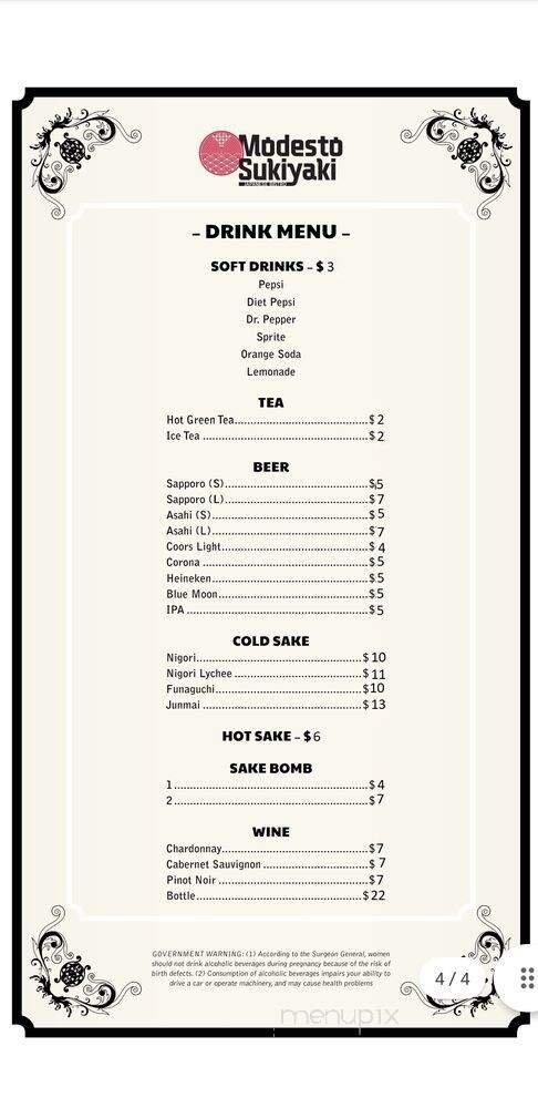 Menu page 4