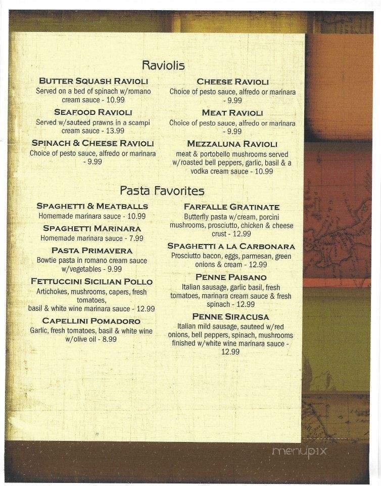Menu page 4
