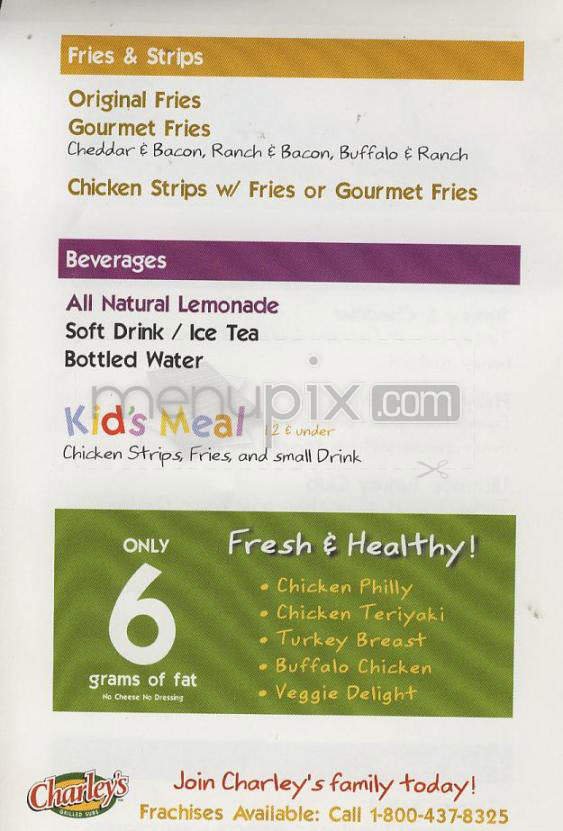 Menu page 3