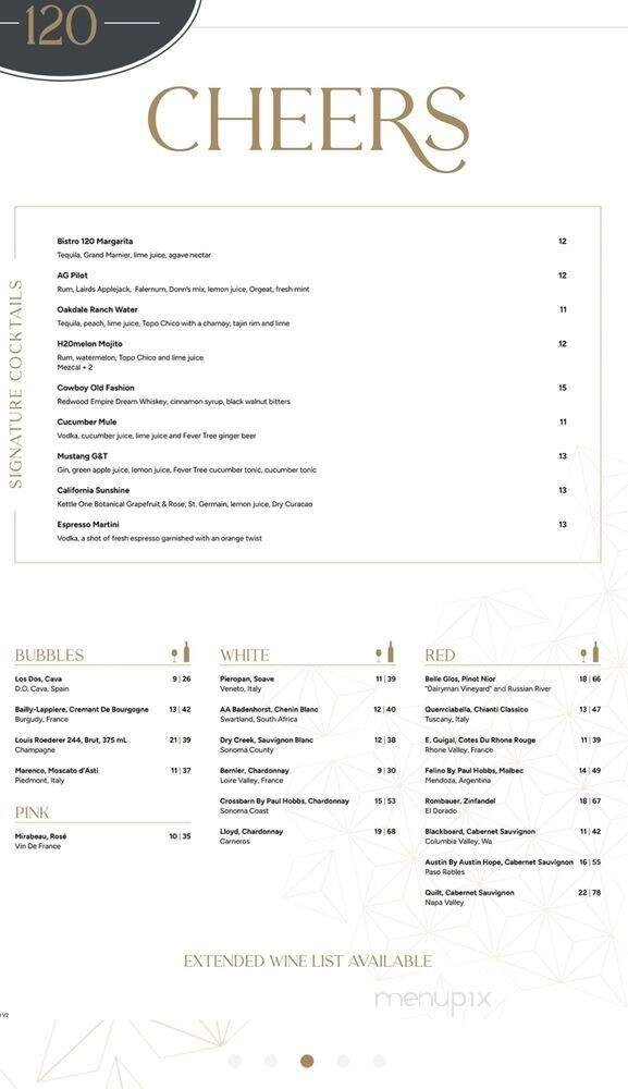 Menu page 2