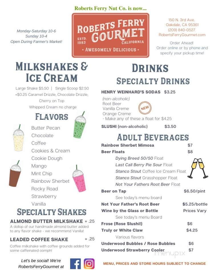 Menu page 2