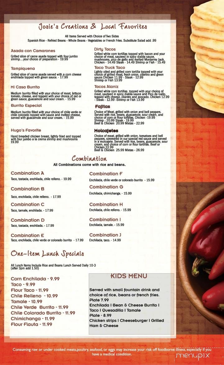 Menu page 6