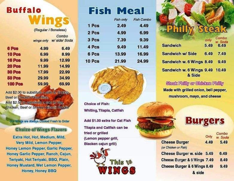 Menu page 2
